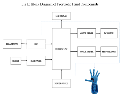 Design and Implementation of Haptic Prosthetic Hand for Realization of  Intuitive Operation