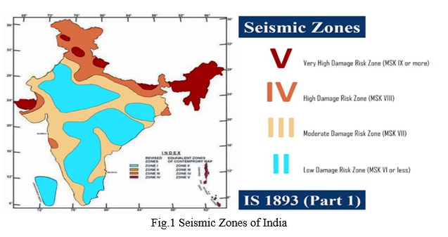 Comparison of Seismic Zone-II & Zone-V With Respect to Wind Effects on ...