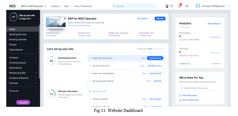 ERP System for Digitalization of NGO or UN organization Operations